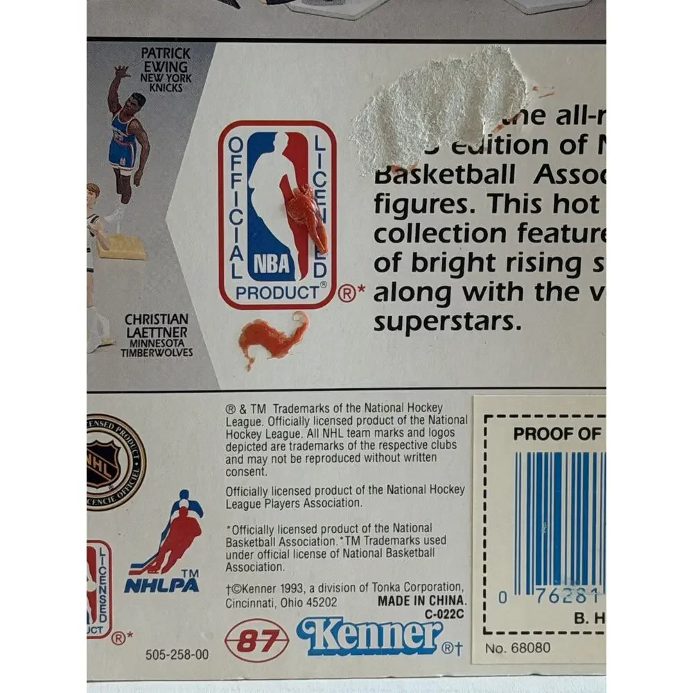 1993 Starting Lineup Figure Brett Hull St Louis Blues HOF NOS NIP FREE SHIPPING